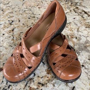 Clark’s shoes with Velcro strap, Never worn